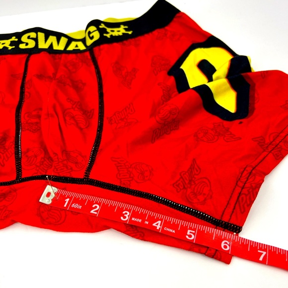 SWAG, PRINGLES BY KELLOG’S MEN’S BOXER BRIEFS, 92% MICROPOLYESTER 8% ELSTANE - Picture 11 of 11
